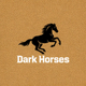 Dark Horses 战队Logo - 黑色骏马剪影